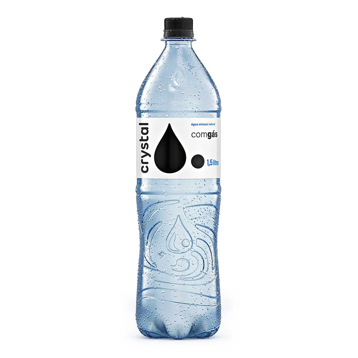 Água Crystal 1.5 Litros com gás